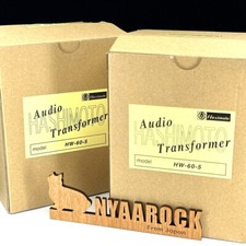 Hashimoto HW-60-5 Pair Output Transformer for EL-34 300B US Duty Paid