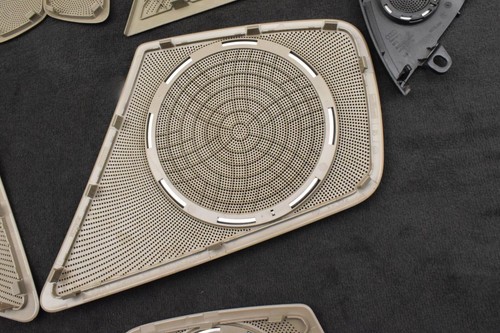 Audi A4 B8 8K 08-16 AVANT B&O Audio Speaker Door Grill Cover Trim set Kit Beige - Picture 22 of 24