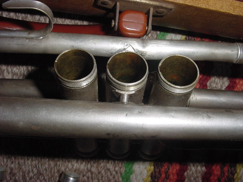 ALLIANCE トランペット VINTAGE ALLIANCE TRUMPET SILVER ORIGINAL CASE AND MOUTHPIECE