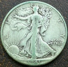 US 1941 Walking Liberty Half  **