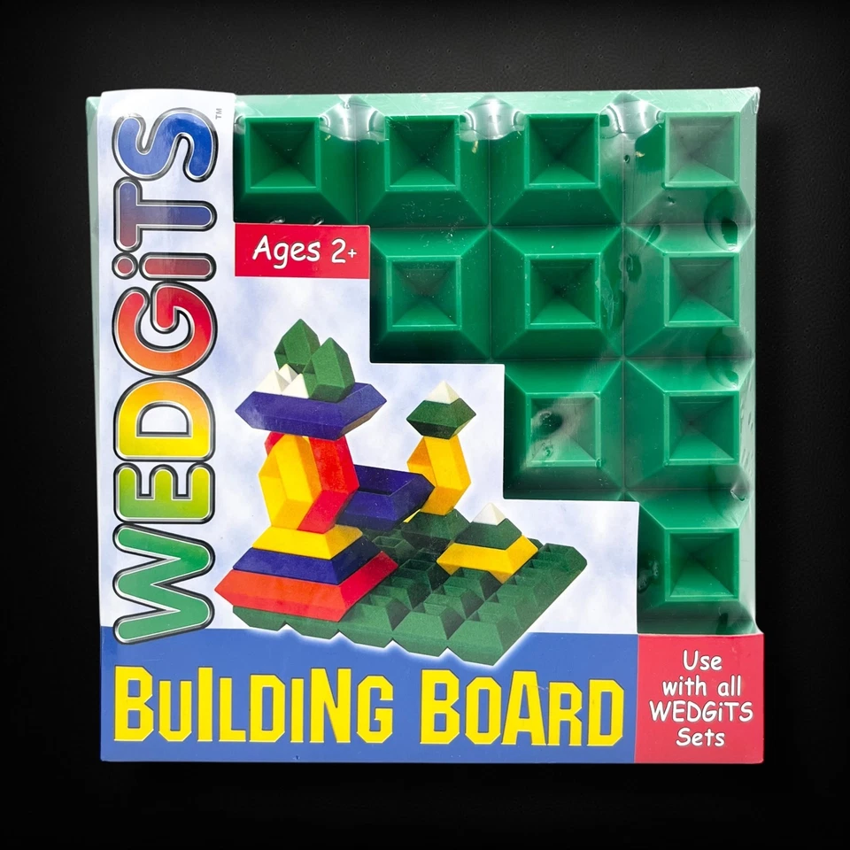Wedgits Building Board for All Wedgets Block Learning Toy Sets - NEW in Pack - Image 2 of 4