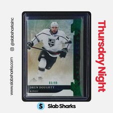 2019 UPPER DECK ARTIFACTS #80 DREW DOUGHTY EMERALD /99