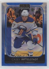 2021-22 O-Pee-Chee Platinum Blue Surge Casey Mittelstadt #65 e9p