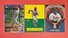 RYAN HOWARD 2011 Topps Lineage POP-UPS, CHROME XFRACTOR-45, DIAMOMD STARS-DS-22