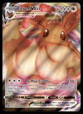 Carta Pokemon promozionale spada e scudo Holo Eevee VMAX SWSH087