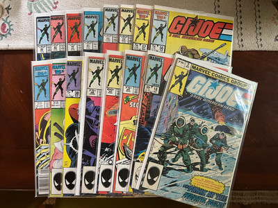 G.I.Joe Set/Lot: 2 (2nd Print)/18/26/30/36/38/52/55-57/59-62/65/66 Hama Marvel