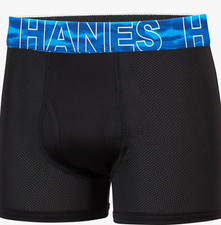 Hanes Boys  Big Performance Tween Boxer Brief Pack Mesh  Stretch Underwear