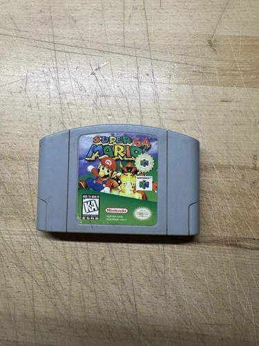 Super Mario 64 - Nintendo 64 -N64 Authentic Cartridge Tested Working