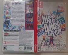 Just Dance 2019 Nintendo Switch REPLACEMENT CASE ONLY - No Game