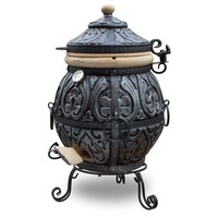 Tandoor “Attika”, Тандыр,Tandoori, Tandyr, Bbq, Smoker, Keramikofen, Holzkohlegr