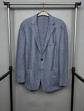 Windsor Mens Linen Unlined Blazer Jacket Size L