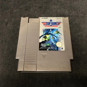 Nintendo NES Top Gun EEC Good Condition