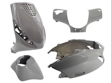 Kit 4 carénages gris Nardo Piaggio Zip (depuis 2000) - fairings plastics grey