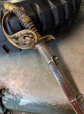 WW1 German / Prussian Mod.1889 Infanterie Offizier Degen IOD 89 Sword & Scabbard