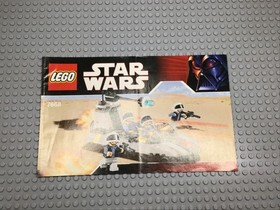 Lego Star Wars Battle Pack Instructions, 8015, 7667, and 7668.