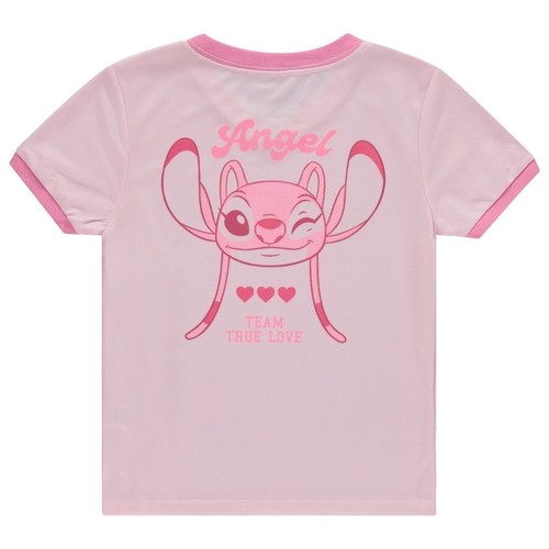 Disney Girls Lilo & Stitch Soccer Jersey T-Shirt - Girls Sizes 4-16 - Picture 6 of 25