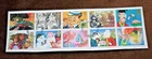 GB 1993 Greetings, Commemorative Stamps On Piece, Used ex FDC