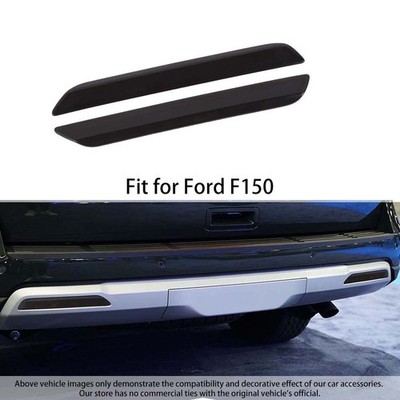 Somoked Black Rear Fog Light Lamp Decor Cover Trim For Ford Expedition 2022-24