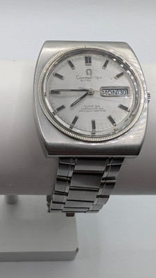 Omega Constellation Chronometer Day-Date Vintage 1970er TV-Screen 36mm Automatik