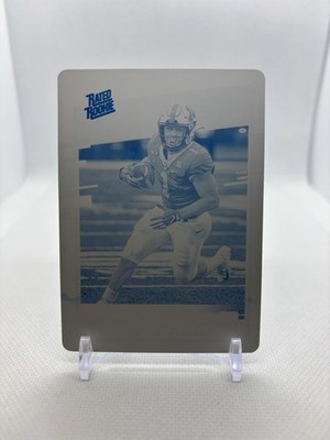 Rodney Smith #1/1 Printing Plate Rated Rookie 2020 Panini Chronicles Draft Picks