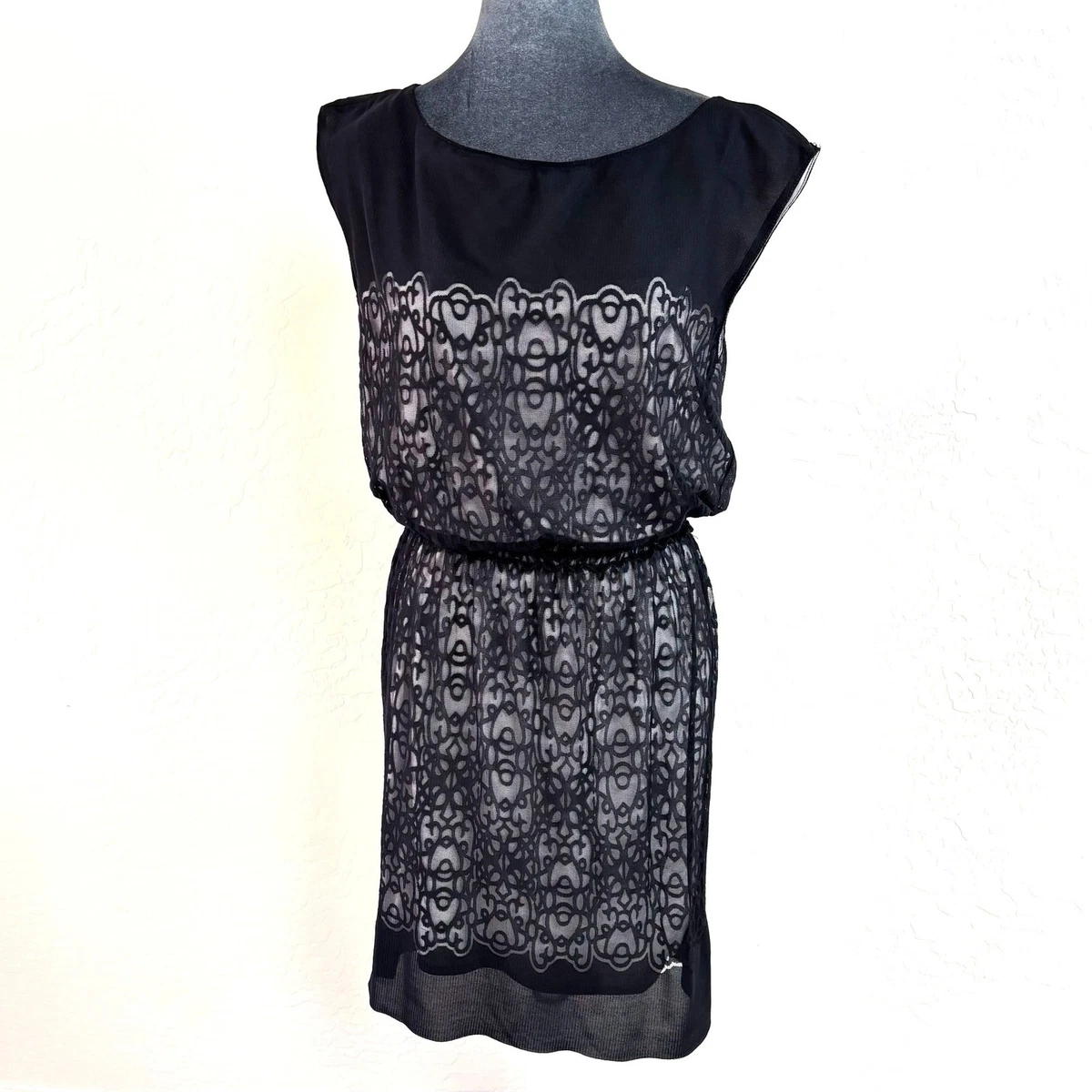 max studio black lace dress Shop the Best Formal Black Concert Dresses main image 1