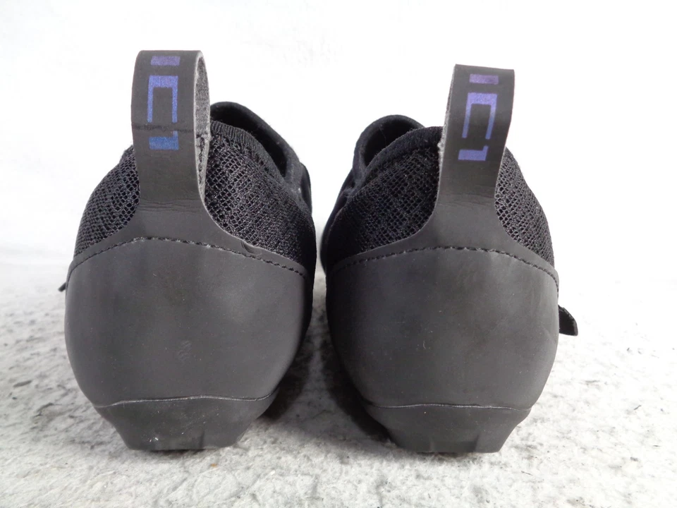 Shimano SH-IC100M Pro Indoor Cycling Shoes Mens US 10 Black Mesh 5 Hole - Image 3 of 4