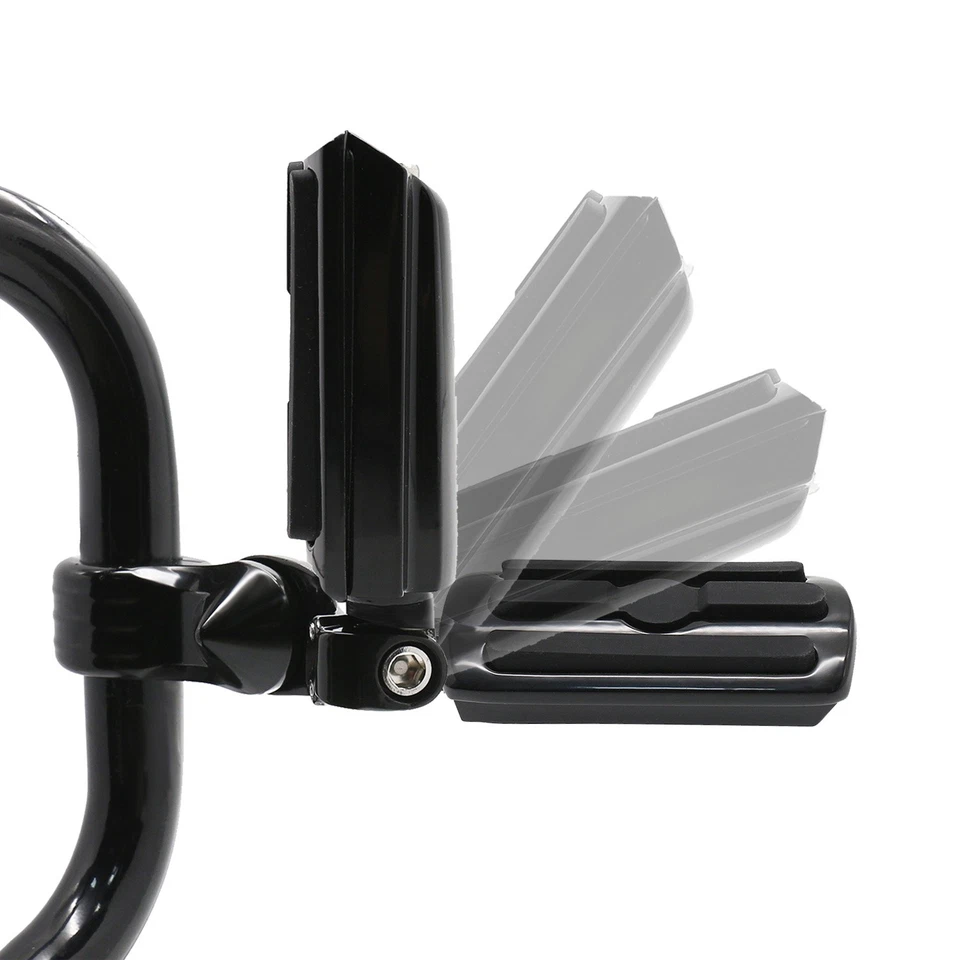 Pedais Footpegs 1,25" Suportes para Harley Road Glide Limited FLTRK 2020-2024 - Imagem 4 de 4