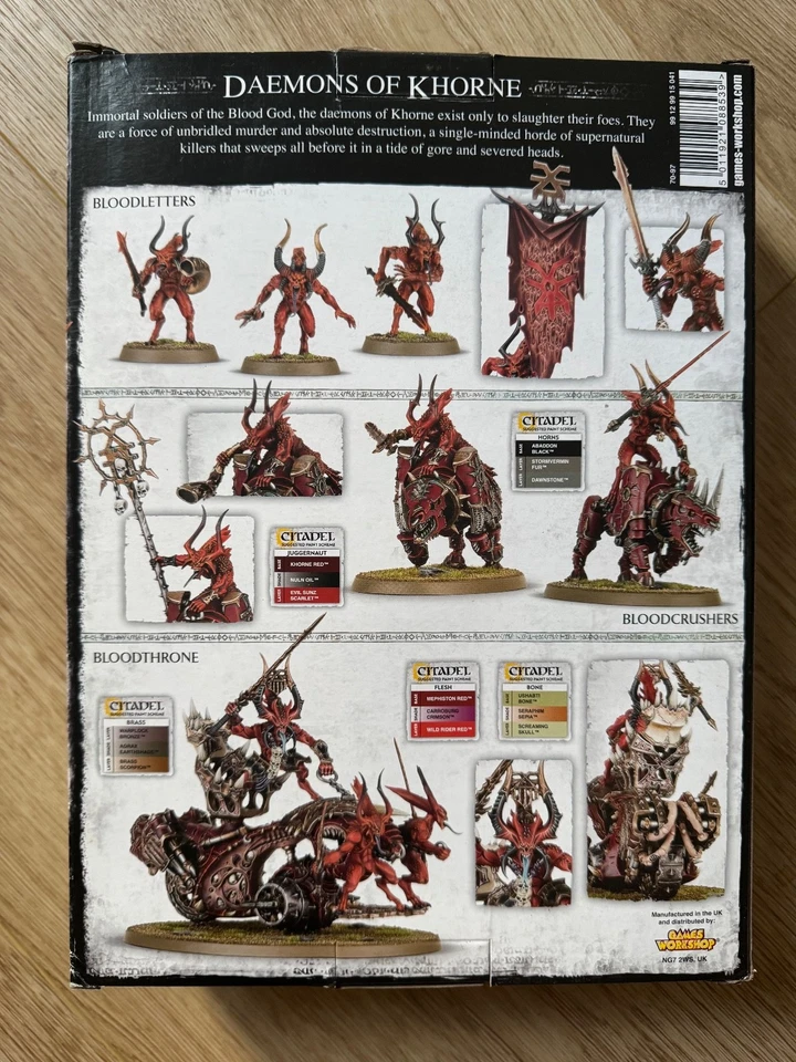 Daemons of Khorne - Start Collecting - Brand New and Boxed OOP - Image 2 of 2