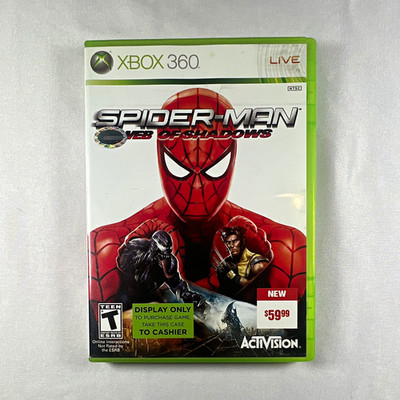 Activision Spider-Man: Web of Shadows Xbox 360 Disc Only NTSC-U/C 2008