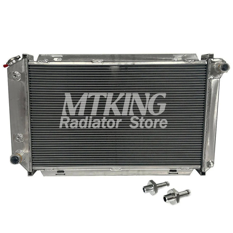 Radiador para Lincoln Continental/Mark IV 1973-1976, 1977 Mark V la mayoría de los motores Foto 2 de 4