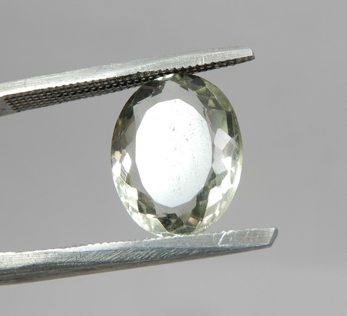 Natural Certified Beautiful Top Quality 5.80 Cts Green Amethyst Loose Gem - Picture 3 of 7