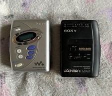 2 x Sony Walkman Cassette Players + Selection Of Spare Parts - Not Repairable 