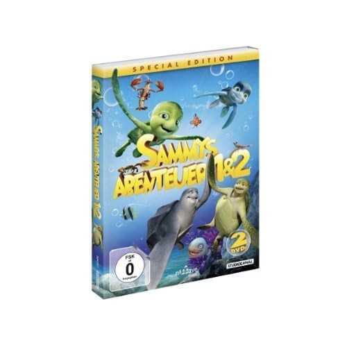 Sammys Abenteuer 1 & 2 Dvd Set Kinderfilm Special Edition Neu-image