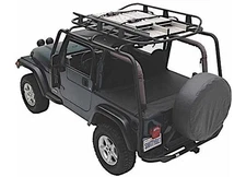 Smittybilt 76713 97-06 Wrangler TJ SRC Roof Rack; 300 Lb Rating; Black Textured