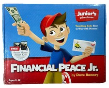 Dave Ramsey Financial Peace Jr. Juniors Adventures Teaching Kids Money SEALED
