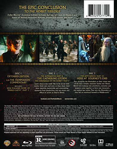 The Hobbit: Battle of the Five Armies (Extended Edition) (Blu-ray) - Picture 2 of 2