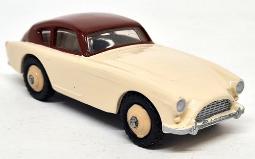 Dinky Meccano Vintage 167 AC Aceca Coupe Cream / Brown Restored Repainted