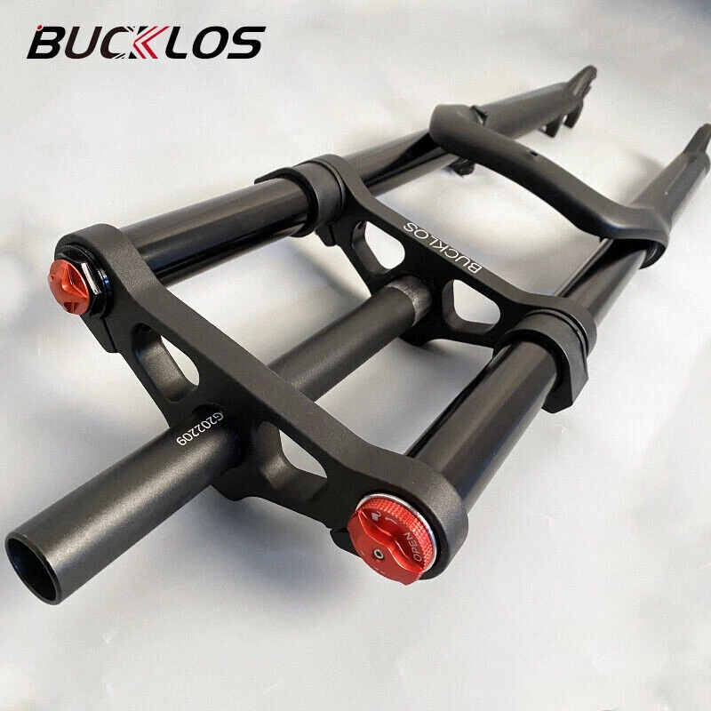 26*4.0" Fat Bucklos MTB Air Suspension Fork Beach/Snow/Electric Bike Forks - Image 2 of 4