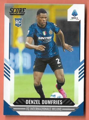 PANINI SCORE SERIE A 2021 2022 N.4 Denzel Dumfries Inter Base card