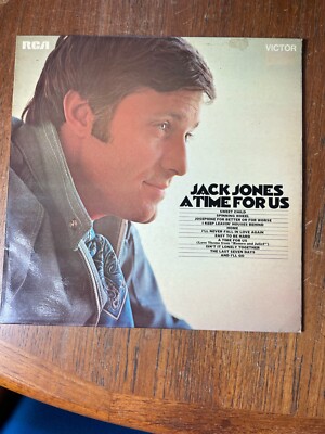 JACK JONES - A Time For Us - LP Record RCA Victor SF 8075 UK 1969 VG