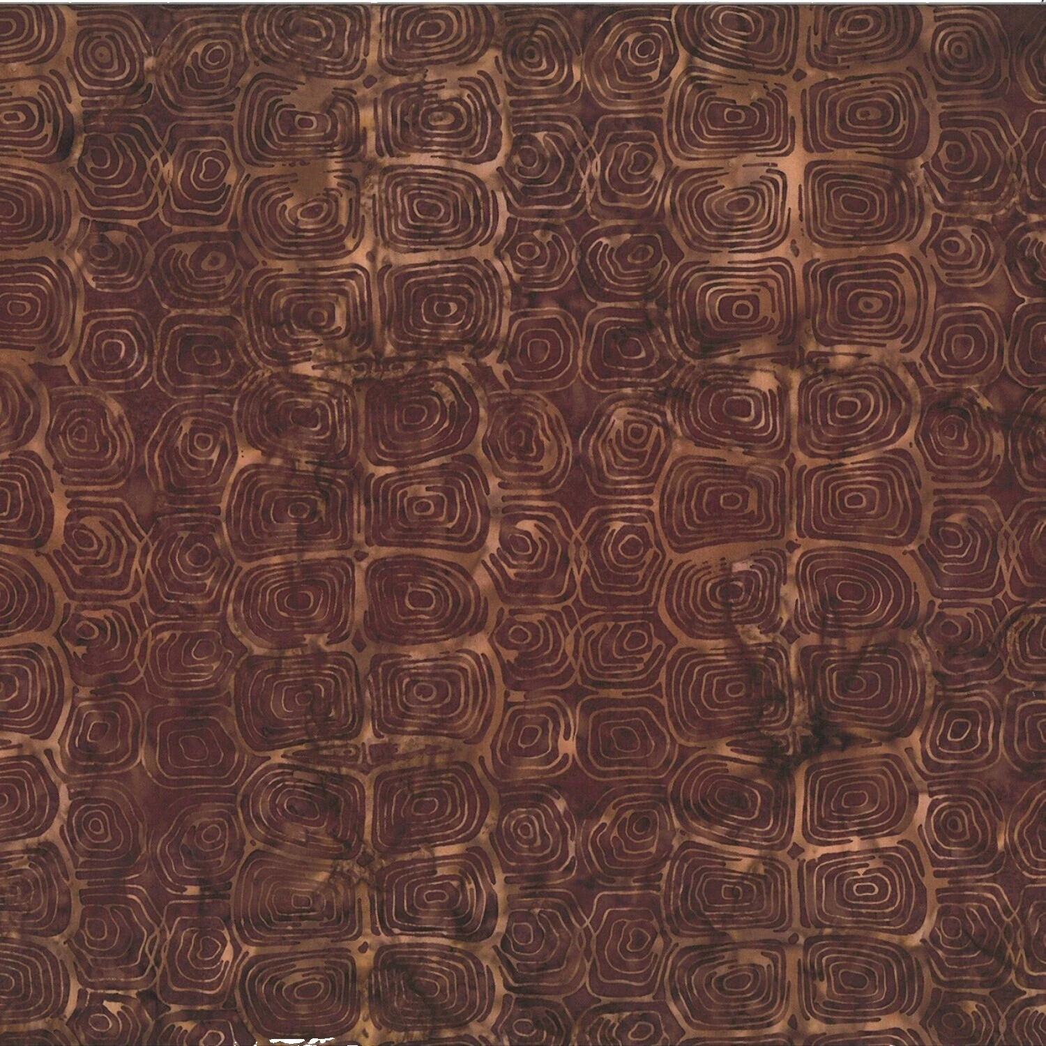 Batik, Hand-Dyed Quilting Brown Craft Fabrics