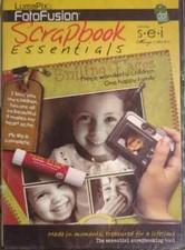FotoFusion Scrapbook Essentials Windows Software XP/Vista PC CD-ROM NEW FAST 