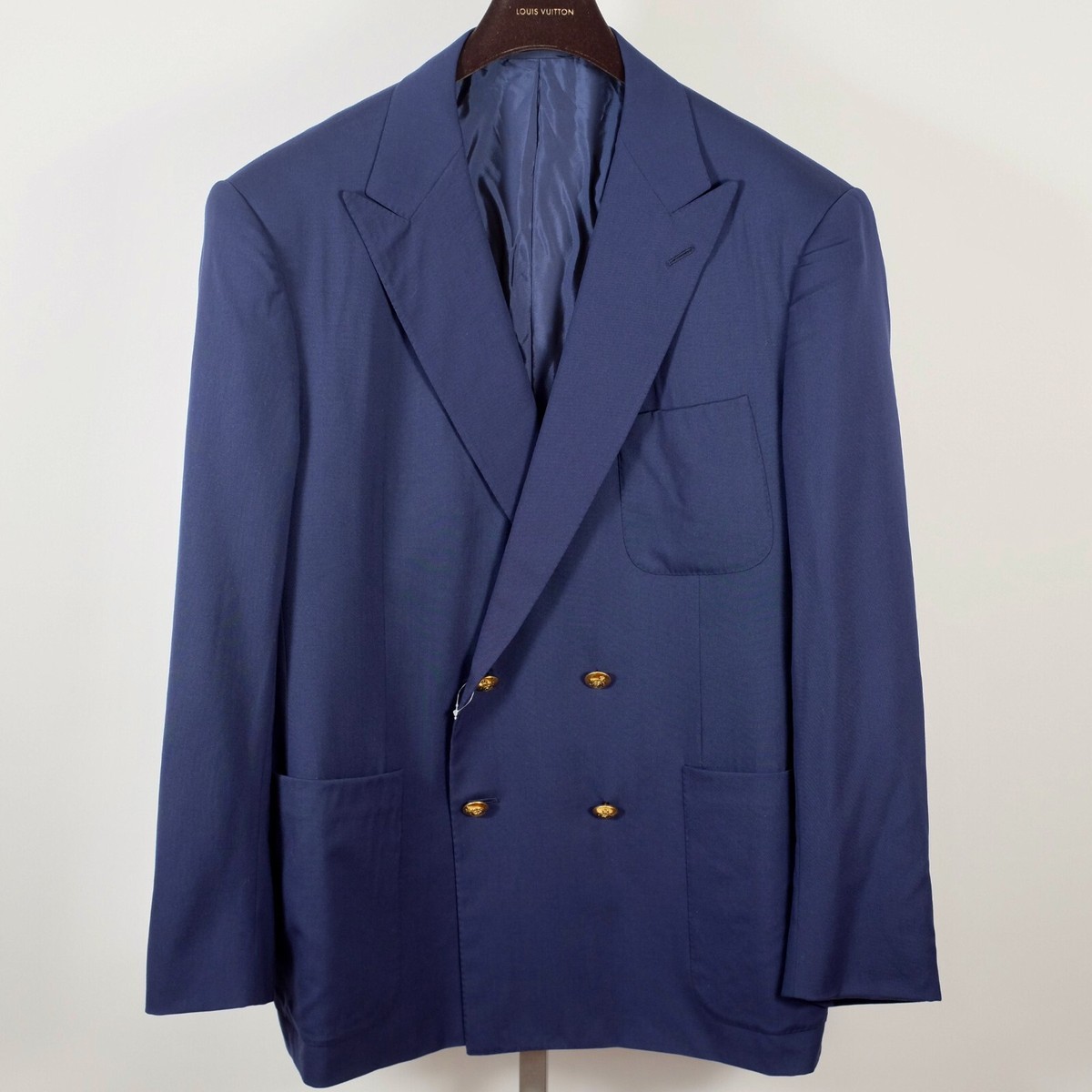 ジャケット RALPH LAUREN COLLECTION WALKER BLAZER 46 L Ralph Lauren Purple Label blazer jacket double breasted