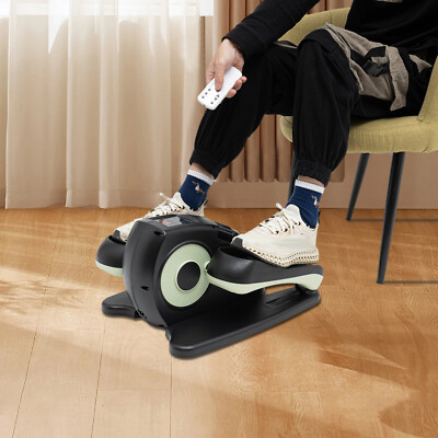 Elektrischer Ellipsentrainer Mini Heimtrainer Beintrainer mit Fernbedienung