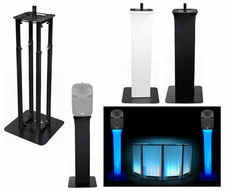  1 Rockville Black Adjustable Totem Speaker Stand For Samson RS-415USB