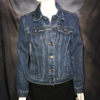 C.E. Schmidt Workwear Blue Jean Trucker Jacket Women s S
