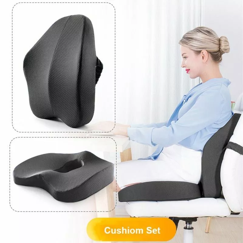 Puñalada diamante suma Memory Foam Lumbar Support 2Pcs/Set Office Car Chair Cushions Orthopedic Pillows | eBay Puñalada diamante suma Memory Foam Lumbar Support 2Pcs/Set Office Car Chair Cushions Orthopedic Pillows | eBay