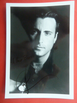 -ö- Andy García (USA), autograph photo (signature printed) 13x18 cm