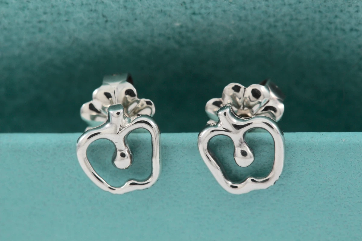 Tiffany apple hotsell earrings