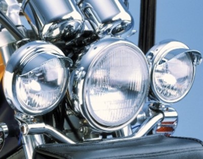 4.5'' CHROME SPOTLIGHT VISORS